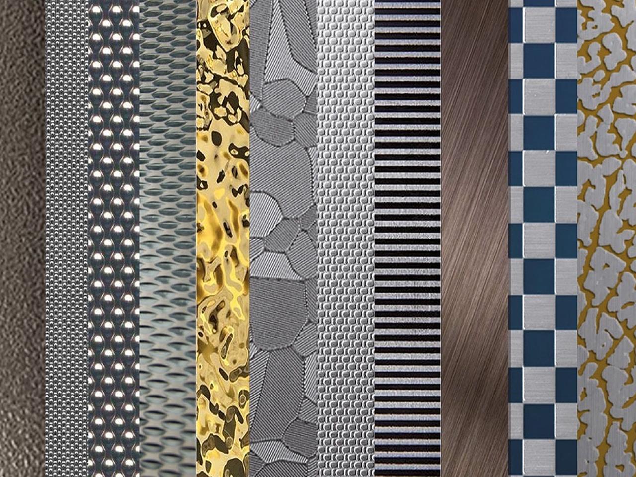 Acciai inox decorati e rigidizzati: differenze, applicazioni e vantaggi